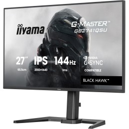 iiyama G-MASTER GB2741QSU-B1 Monitor PC 68,6 cm (27") 2560 x 1440 Pixel 4K Ultra HD LED Nero