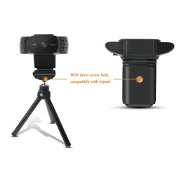 Conceptronic AMDIS06B cámara web 1920 x 1080 Pixeles USB 2.0 Negro
