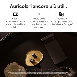Google Pixel Buds Pro - Auricolari Wireless con Cancellazione Attiva del Rumore - Auricolari Bluetooth - Grigio Nebbia