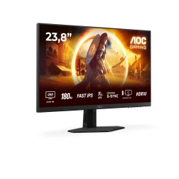 AOC G4 Q24G4RE pantalla para PC 60,5 cm (23.8") 2560 x 1440 Pixeles Quad HD LED Negro, Rojo