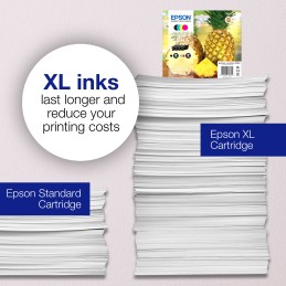 Epson 604 cartucho de tinta 1 pieza(s) Original Rendimiento estándar Cian