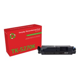 Toner remanufacturé Noir Everyday™ de Xerox compatible avec Kyocera TK-5270K, Capacité standard