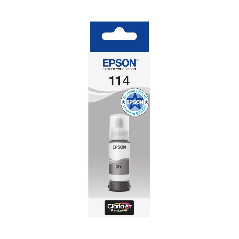Epson 114 EcoTank Grey ink bottle