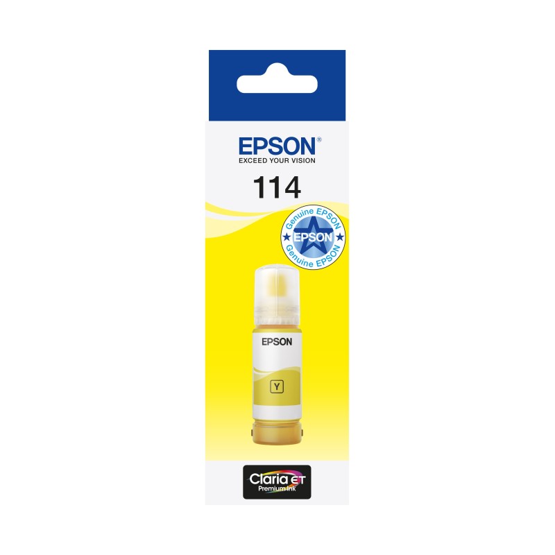 Epson 114 EcoTank Yellow ink bottle
