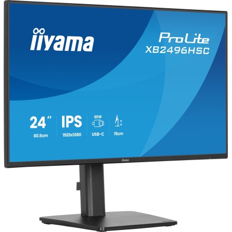 iiyama ProLite XB2496HSC-B1 computer monitor 23.8" 1920 x 1080 pixels Full HD LED Black