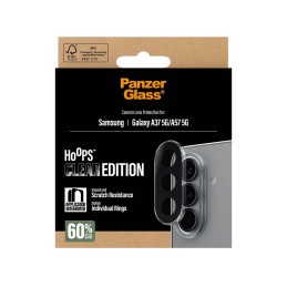 PanzerGlass ® Hoops® Camera Lens Protector Transparent Samsung Galaxy A37 5G | A57 5G Clear screen protector 1 pc(s)