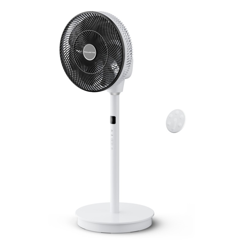 Rowenta Turbo Swift Silence QV5040F0 ventilador Negro, Blanco