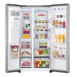LG GSLE91MBAB nevera puerta lado a lado Independiente 623 L Acero inoxidable