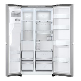 LG GSLVE91MBAB Frigorifero Side-by-Side, Classe B, 623L, Wi-Fi, Dispenser senza allaccio, Total No Frost, Metal Sorbet