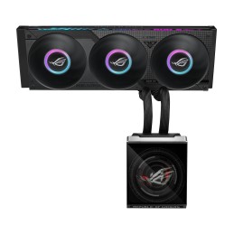 ASUS ROG Strix SLC IV 360 ARGB LCD Prozessor All-in-One-Flüssigkeitskühler 12 cm Schwarz 1 Stück(e)