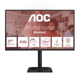 AOC 27E4CV écran plat de PC 68,6 cm (27") 1920 x 1080 pixels Full HD LED Noir
