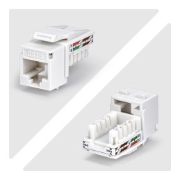 StarTech.com C6KEY110WHE24PK keystone module