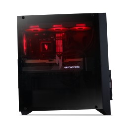 Acer NITRO 70 AMD AMD Ryzen™ 7 9800X3D 32 GB DDR5-SDRAM 1 TB SSD NVIDIA GeForce RTX 5070 Windows 11 Home Tower PC Nero