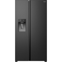 Hisense RS5P528STFE side-by-side refrigerator Freestanding 528 L Black