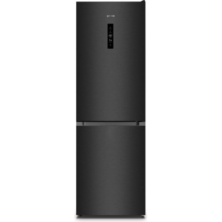 Gorenje G600 Freistehend Kühlschrank Gefrierschrank, 186 x 59.5 x 59 cm, Black stainless steel