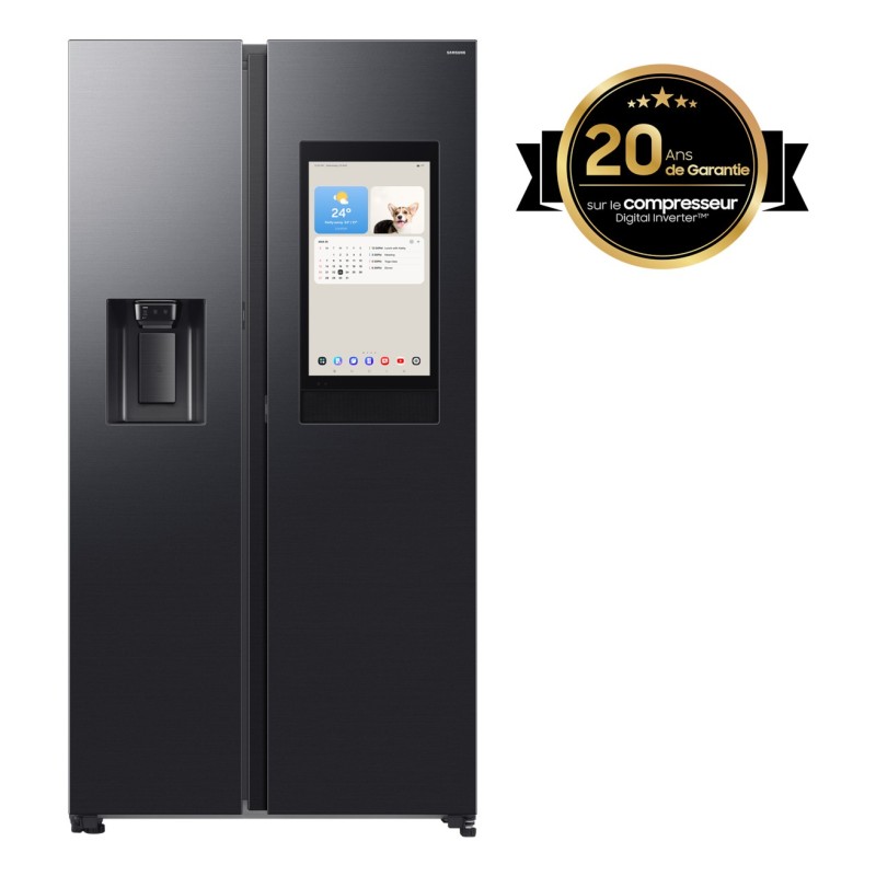Samsung Series 9 Frigorifero Side By Side Family Hub 614L RS90F66BEFEF