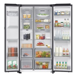 Samsung Series 9 Family Hub™ RS97F Side-by-Side mit View Inside und Festwasseranschluss, EEK  E