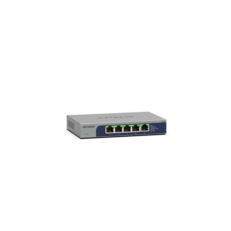 NETGEAR MS105-100EUS network switch Unmanaged 2.5G Ethernet (100 1000 2500) Power over Ethernet (PoE) 1U