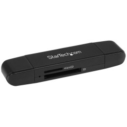 StarTech.com Lecteur de Cartes SD USB C et USB 3.0, Lecteur de Cartes Mémoire USB, SD, MicroSD, MMC, UHS-I, Adaptateur de