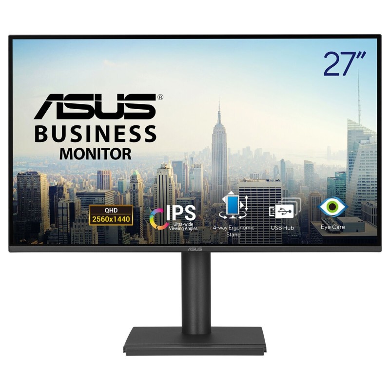 ASUS BE27AQ pantalla para PC 68,6 cm (27") 2560 x 1440 Pixeles Quad HD LCD Negro