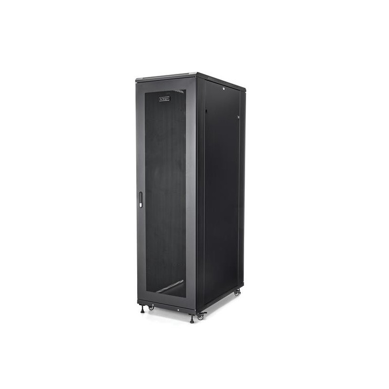 StarTech.com Rack Armario de Equipos de 4 Columnas 42U - Profundidad de 36in - Rack Armario de 19 Pulgadas con Ruedas -
