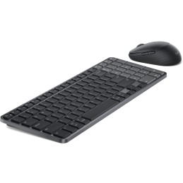 DELL Pro 7 KM746 Tastatur Maus enthalten Universal RF Wireless + Bluetooth QWERTY US International Graphit