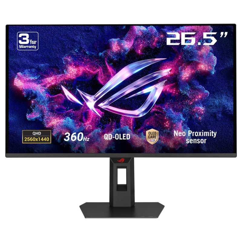 ASUS ROG Strix OLED XG27AQDNG pantalla para PC 67,3 cm (26.5") 2560 x 1440 Pixeles Quad HD QD-OLED Negro