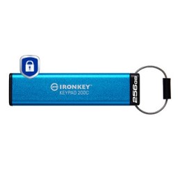 Kingston Technology IronKey Keypad 200C USB-C da 256 GB, FIPS 140-3 livello 3 AES-256
