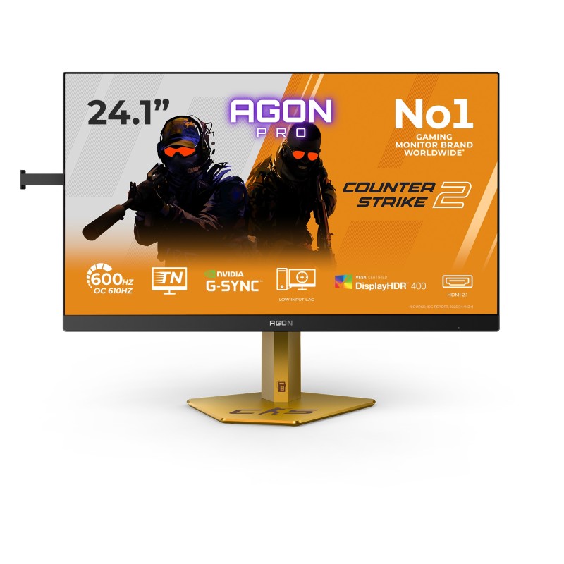 AOC AGON PRO CS24A écran plat de PC 61,2 cm (24.1") 1920 x 1080 pixels Full HD LED Noir