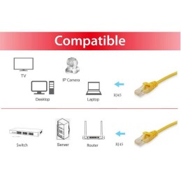 Equip Cat.6A S FTP Patchkabel, 2.0m, Gelb