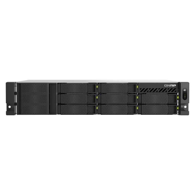 QNAP TS-H1065EU-RP Servidor de almacenamiento Bastidor (2U) 8 GB DDR5 0 TB QNAP QTS Negro