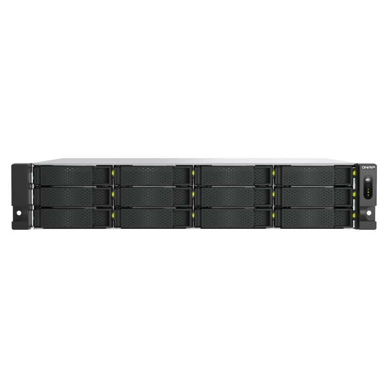 QNAP TS-H1465U-RP Speicherserver Rack (2U) 8 GB DDR5 0 TB QNAP QTS Schwarz