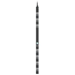 APC NetShelter Rack PDU Advanced Gen 2, Metered, 3Phase, 11kW 400V 16A or 11.5kW 415V 20A, 520P6, 42 Outlet unidad de