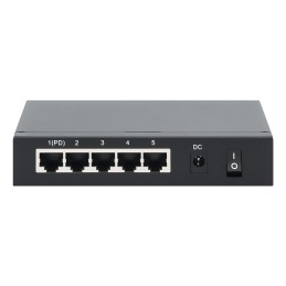Intellinet PoE-Powered 5x Gigabit Gigabit Ethernet (10 100 1000) Power over Ethernet (PoE) Black