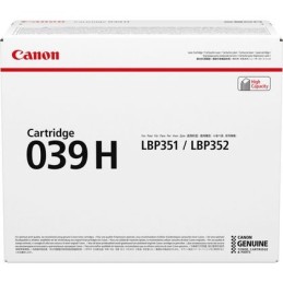 Canon CRG-039 H cartucho de tóner 1 pieza(s) Original Negro