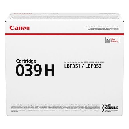 Canon CRG-039 H cartucho de tóner 1 pieza(s) Original Negro