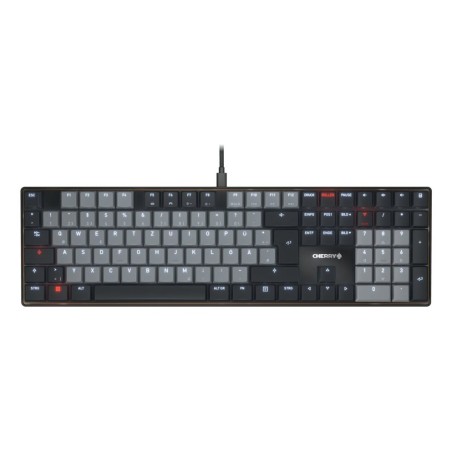 CHERRY KC 500 MX LP clavier maison bureau USB QWERTY Anglais américain Noir