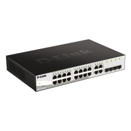 D-Link DGS-1210-20 Géré L2 Gigabit Ethernet (10 100 1000) 1U Noir