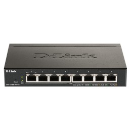 D-Link DGS-1100-08PV2 Managed L2 L3 Gigabit Ethernet (10 100 1000) Power over Ethernet (PoE) Schwarz