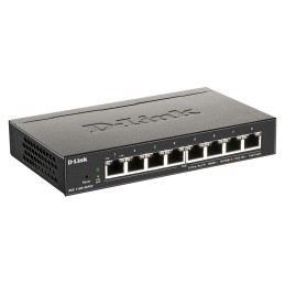 D-Link DGS-1100-08PV2 Managed L2 L3 Gigabit Ethernet (10 100 1000) Power over Ethernet (PoE) Schwarz