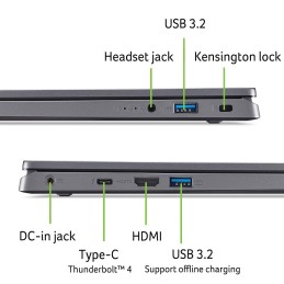Acer Notebook Aspire 17 A17-51M A17-51M-998V