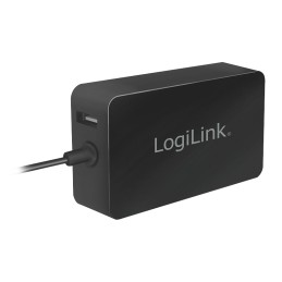 LogiLink PA0197 Ladegerät für Mobilgeräte Laptop, Universal Schwarz AC Drinnen