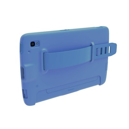 Zebra SG-ET4X-HCHNDSTR1-01 tracolla Tablet Gomma, Silicone Blu