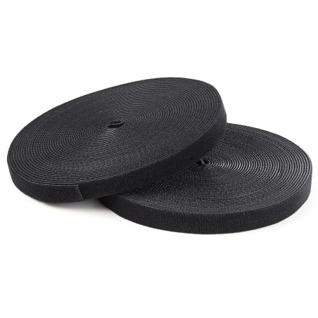 StarTech.com HKLP100 cable tie Hook & loop cable tie Nylon Black 1 pc(s)