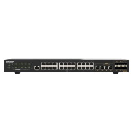 QNAP QSW-M2130-4C2S24T switch di rete Gestito L2 2.5G Ethernet (100 1000 2500) 1U Nero