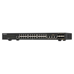 QNAP QSW-M2130-4C2S24T network switch Managed L2 2.5G Ethernet (100 1000 2500) 1U Black