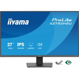 iiyama ProLite X2793HSU-B1 Computerbildschirm 68,6 cm (27") 1920 x 1080 Pixel Full HD LED Schwarz