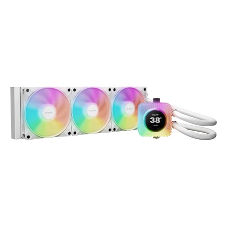 be quiet! LIGHT LOOP IO LCD | 360mm Processor All-in-one liquid cooler 4.72" (12 cm) White 1 pc(s)