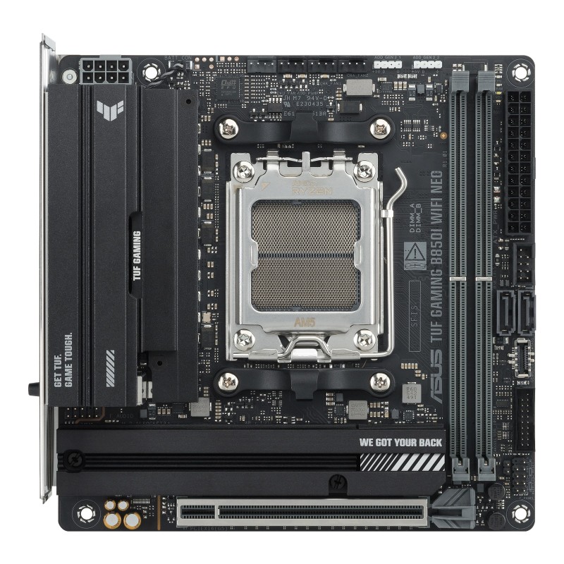ASUS TUF GAMING B850I WIFI NEO AMD B850 Zócalo AM5 mini ITX