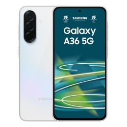 Samsung Galaxy A36 5G 17 cm (6.7") Double SIM Android 15 USB Type-C 6 Go 128 Go 5000 mAh Blanc